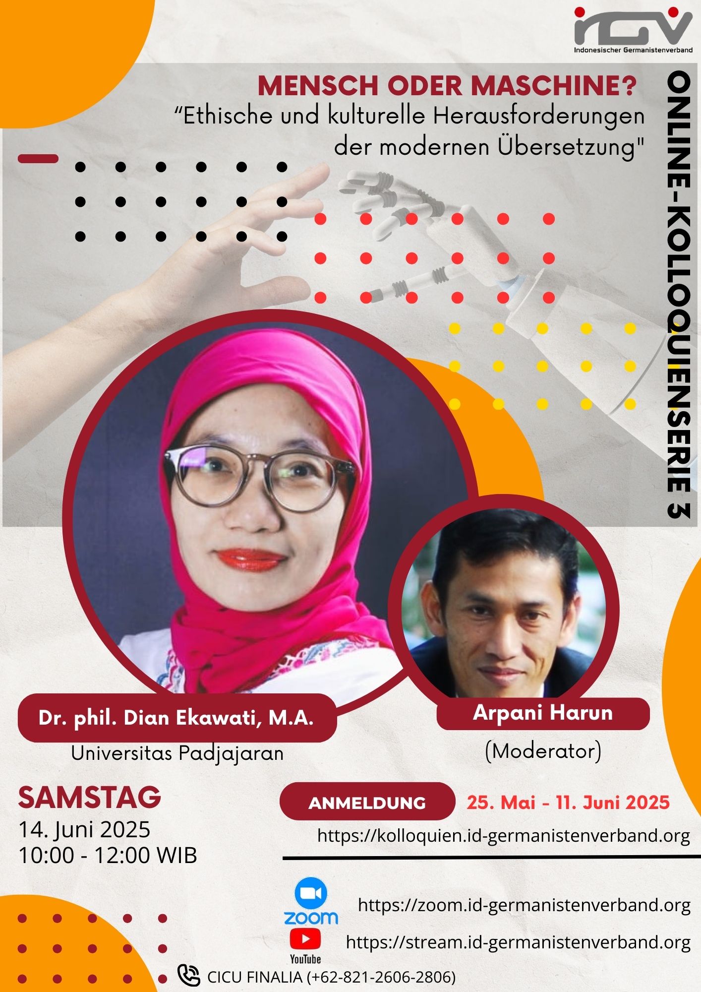 Flyer Kolloquienserie 3